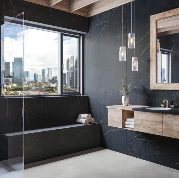 Dekton Kelya Bathroom